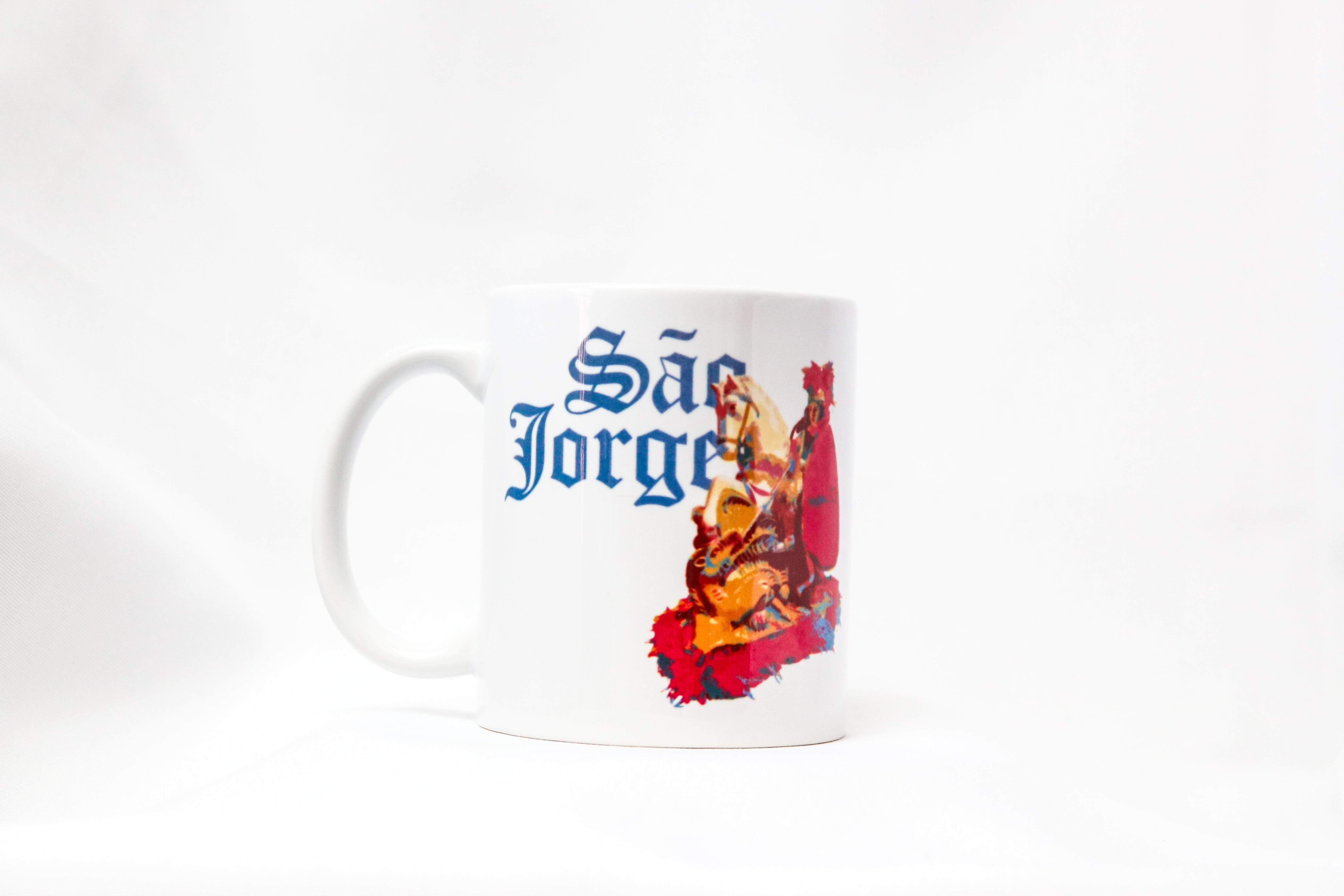 Caneca Racionais -  O Quinto Elemento - São Jorge