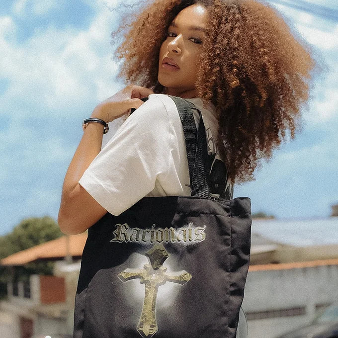 Ecobag Racionais sobrevivendo no inferno