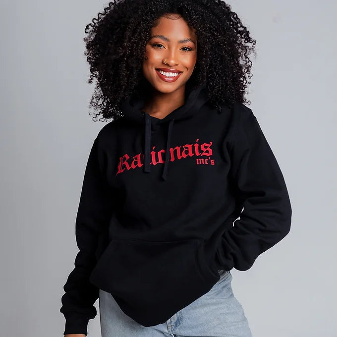 Racionais Black and Red Sweatshirt