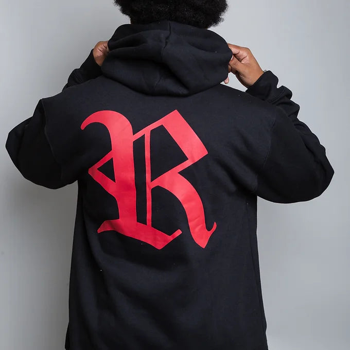 Racionais Black and Red Sweatshirt